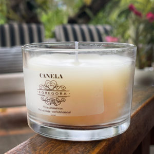 Vela Aromática Canela ativada com Magia.