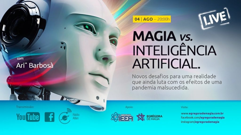 inteligência artificial IA chatbots magia curso de magia escola de magia