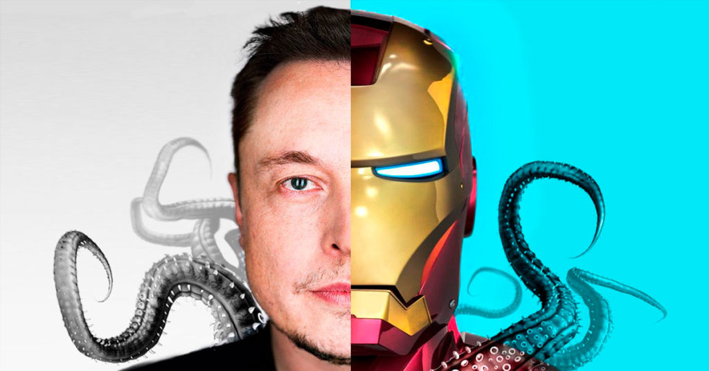 Elon Musk (Tony Stark) solta o Kraken