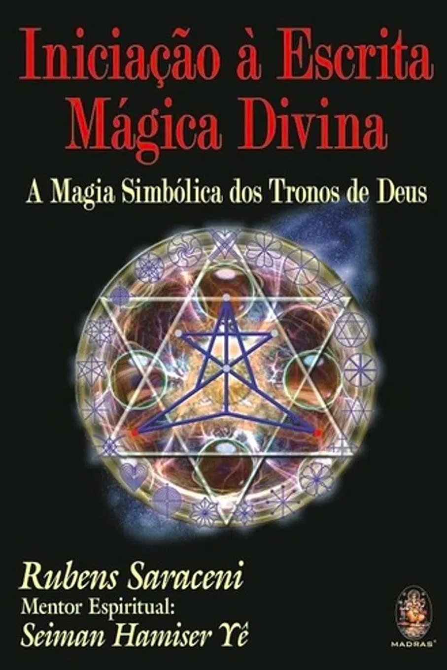 livro iniciação a escrita magica divina magia divina rubens sareceni