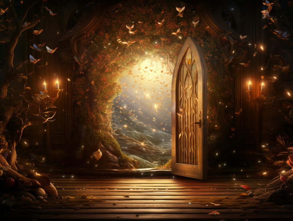 Imagem gerada por IA ilustrando o conceito de Iniciação à Magia.